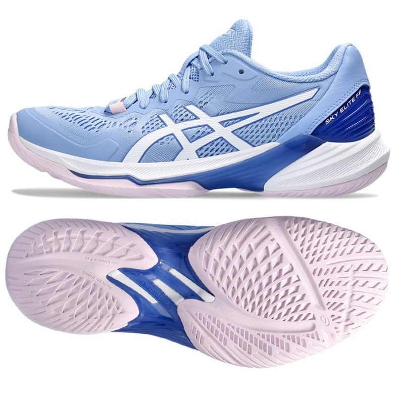 Zapatillas de voleibol Asics Sky Elite Ff 2 W 1052A053-403 azul