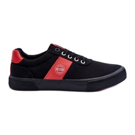 Zapatillas Hombre de Tela Big Star JJ174255 Negro