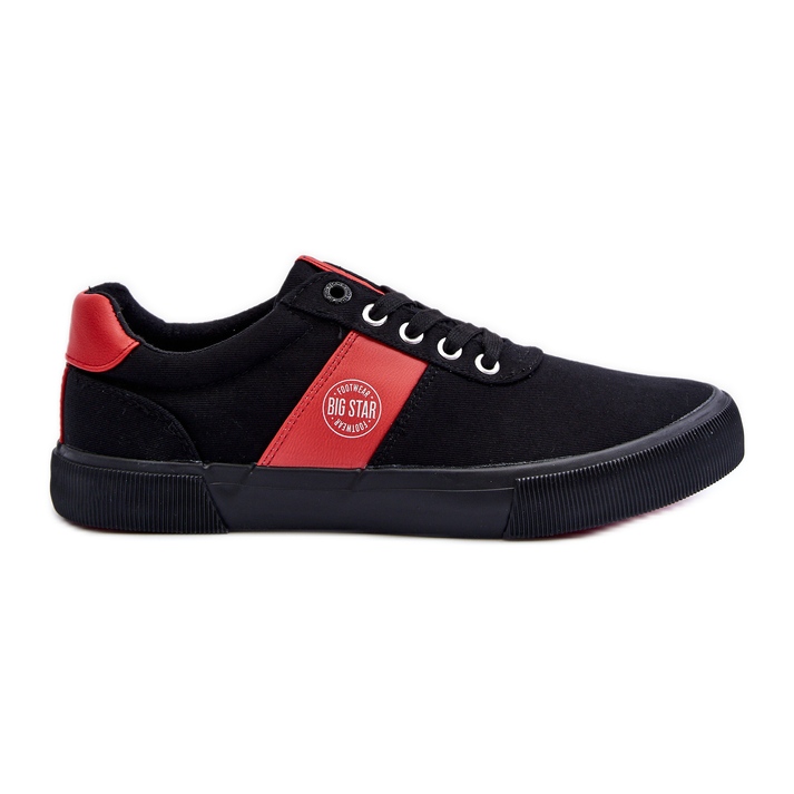 Zapatillas Hombre de Tela Big Star JJ174255 Negro