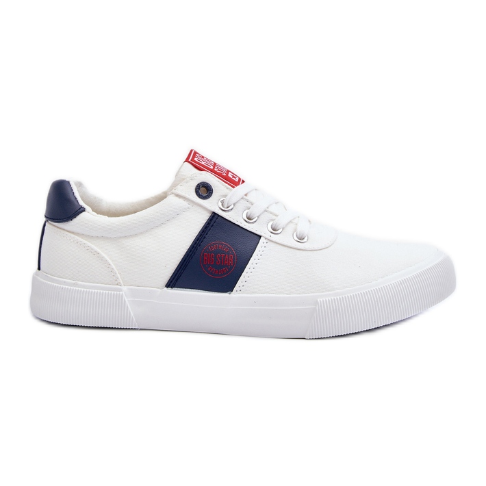 Zapatillas Hombre de Tela Big Star JJ174253 Blanco