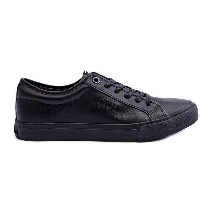 Zapatillas Hombre Piel Ecológica Negras Big Star JJ174234 negro