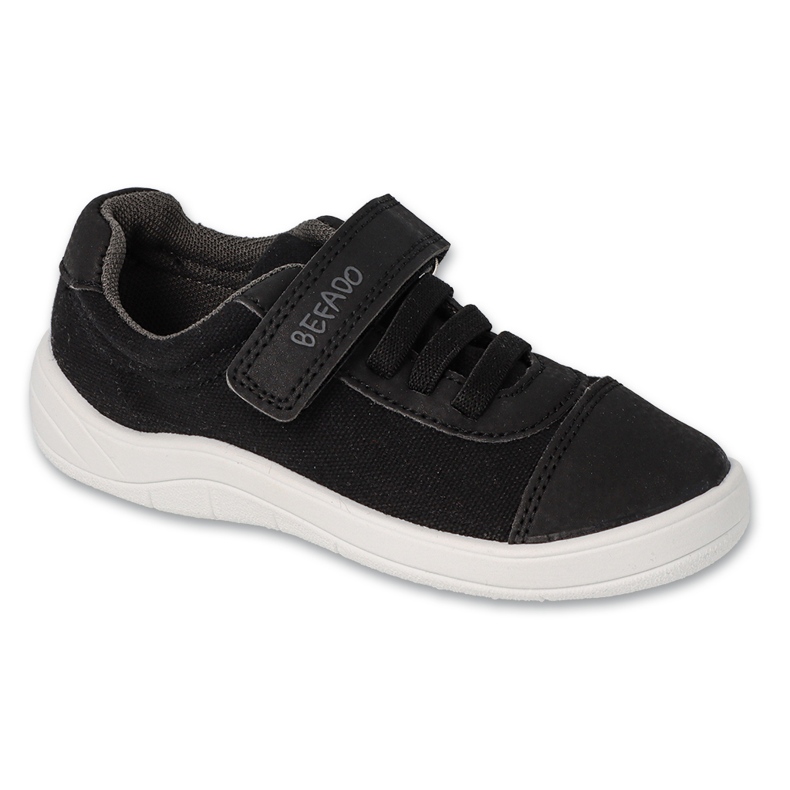 Befado deportivo infantil velcro negro 451X005