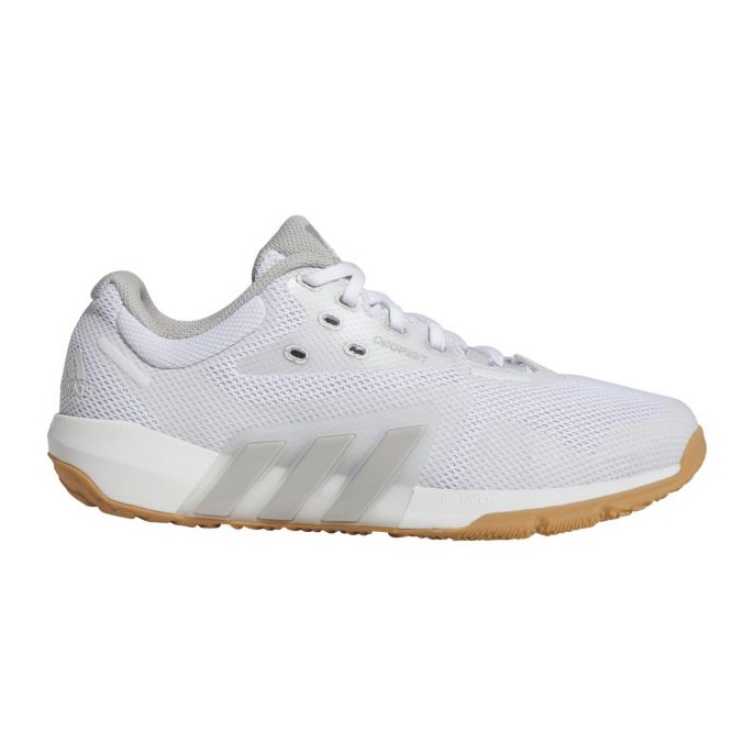 Entrenadores de gotas adidas femeninas gx7959 zapatos deportivos blancos