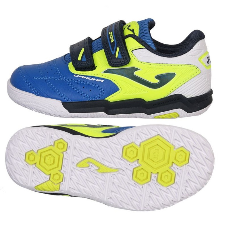 Zapatillas de fútbol Joma Cancha 2404 Jr CAJS2404INV azul