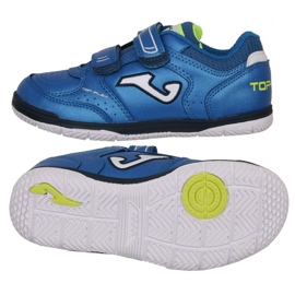 Zapatillas de fútbol Joma Top Flex In Jr TPJS2444INV azul