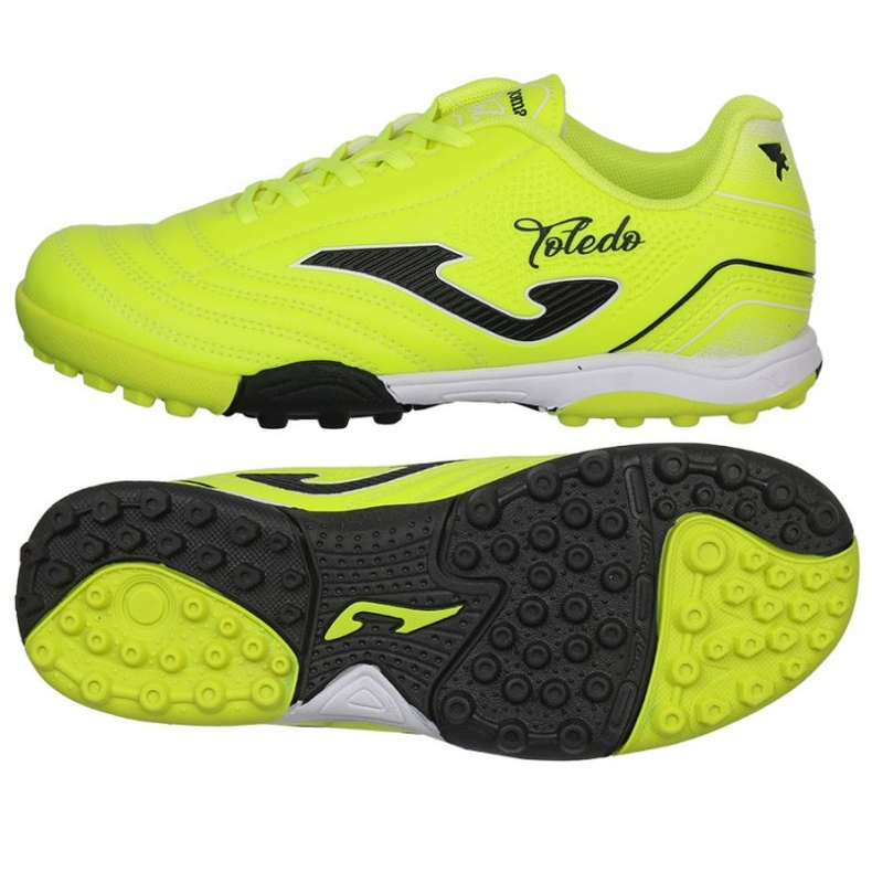 Zapatillas de fútbol Joma Toledo 2409 Tf Jr TOJS2409TF amarillo