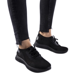 Deportivas Pierantonio caladas negras negro