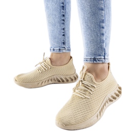 Zapatillas de tela beige de Derek