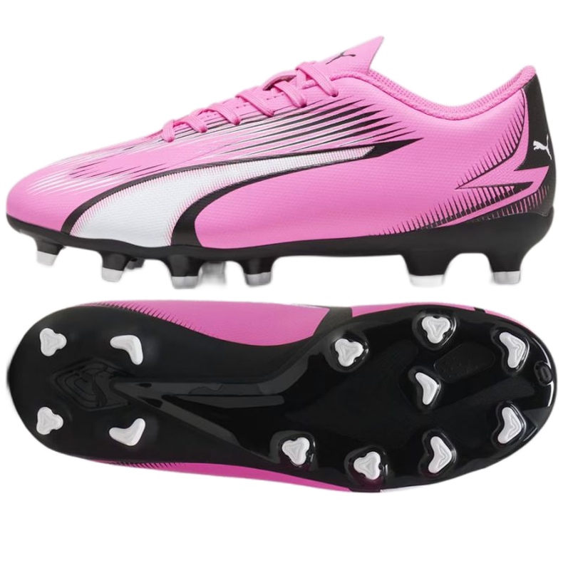 Zapatillas Puma Ultra Play FG/AG Jr 107775 01 rosado