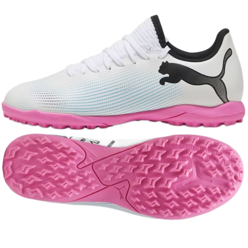 Zapatillas Puma Future 7 Play Tt Jr 107737 01 blanco Zapatillas Puma Future 7 Play Tt Jr 107737 01 blanco