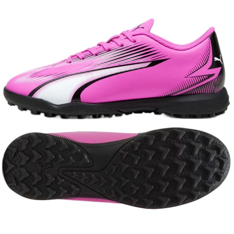Zapatillas Puma Ultra Play Tt Jr 107779 01 rosado