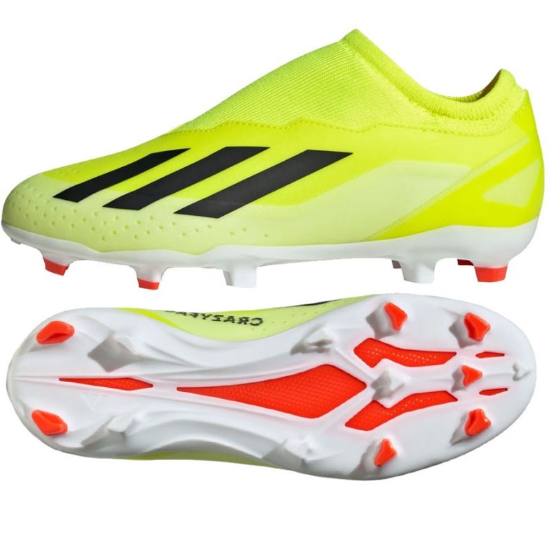 Zapatos Adidas X Crazyfast League Ll Fg Jr IF0689 amarillo