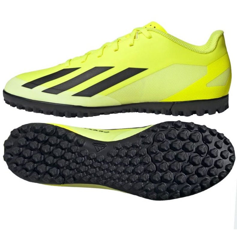 Zapatillas Adidas X Crazyfast Club Tf M IF0723 amarillo