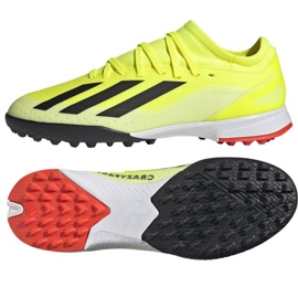 Zapatillas Adidas X Crazyfast League Tf Jr IF0681 amarillo