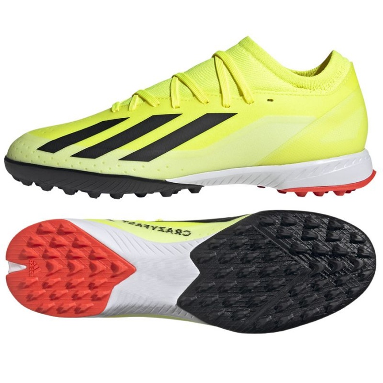 Zapatillas Adidas X Crazyfast League Tf M IF0698 amarillo