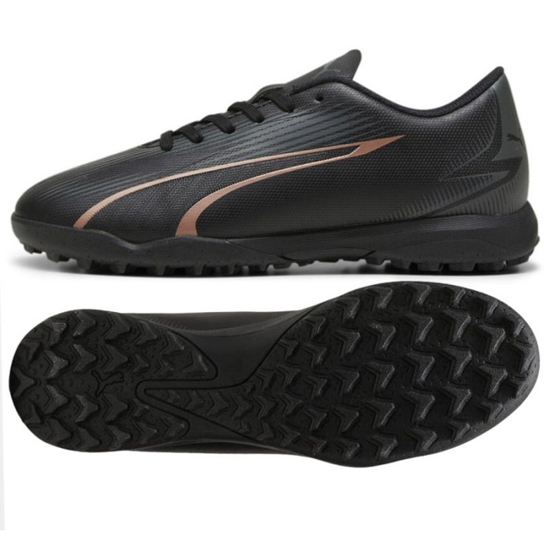 Zapatillas de fútbol Puma Ultra Play Tt Jr 107779-02 negro