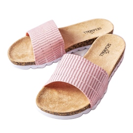 Chanclas Issiglio rosa brillante rosado
