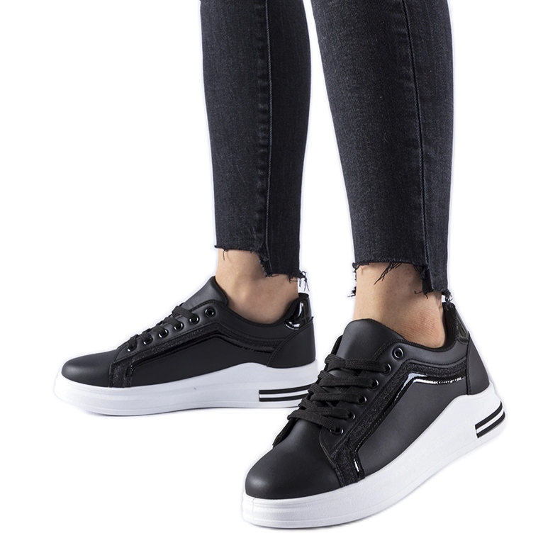 Zapatillas Mayfield negras con plataforma negro