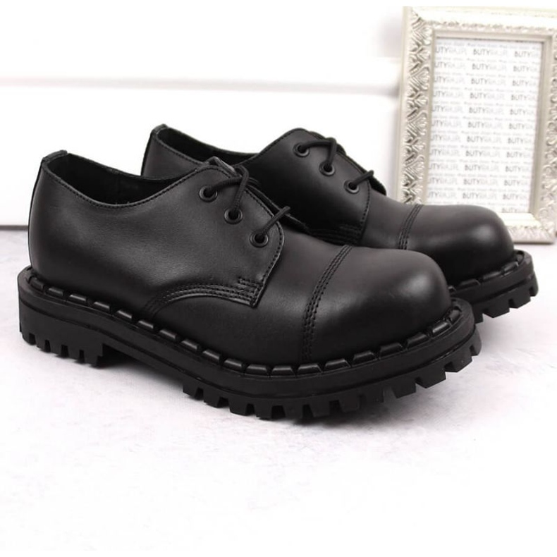 Gregor W GRE1206A Botas de piel, negro