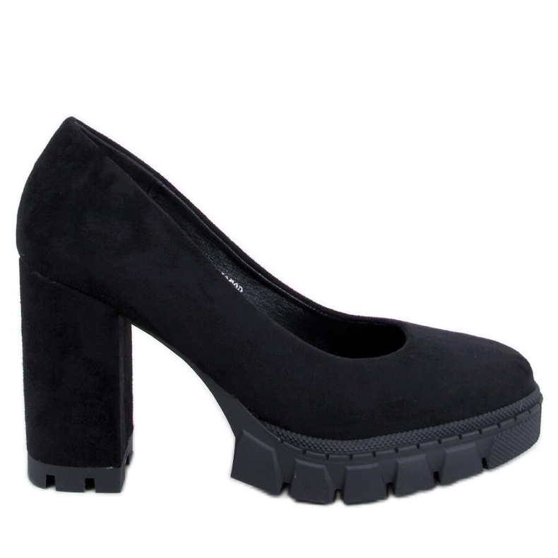 Angela Zapatos de tacón y plataforma negros