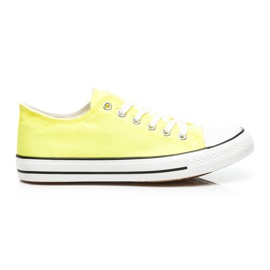 Bona Zapatillas bajas para mujer amarillo