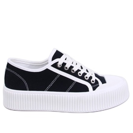 Zapatillas de mujer en la plataforma Dors Black negro