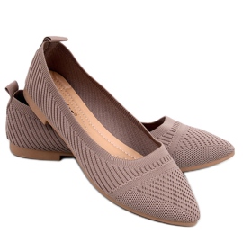 Bailarinas tejidas Kayla Khaki beige Bailarinas tejidas Kayla Khaki beige