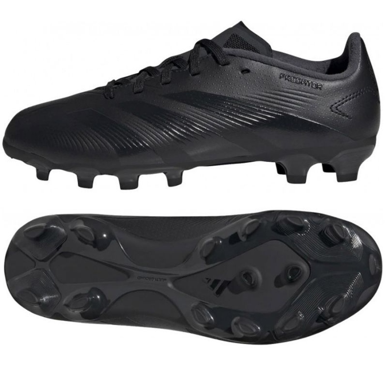 Zapatillas de fútbol adidas Predator League L Mg Jr IG5441 negro