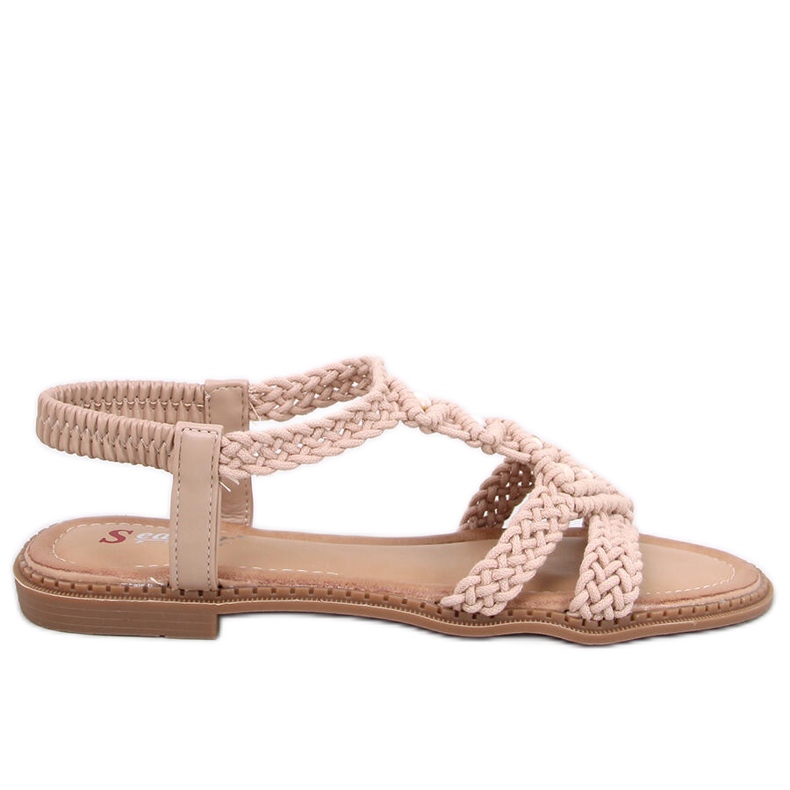 Ashes Sandalias boho de tiras color caqui beige Ashes Sandalias boho de tiras color caqui beige