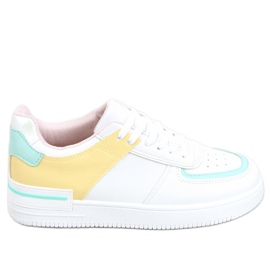 Zapatillas amarillas Libby blanco