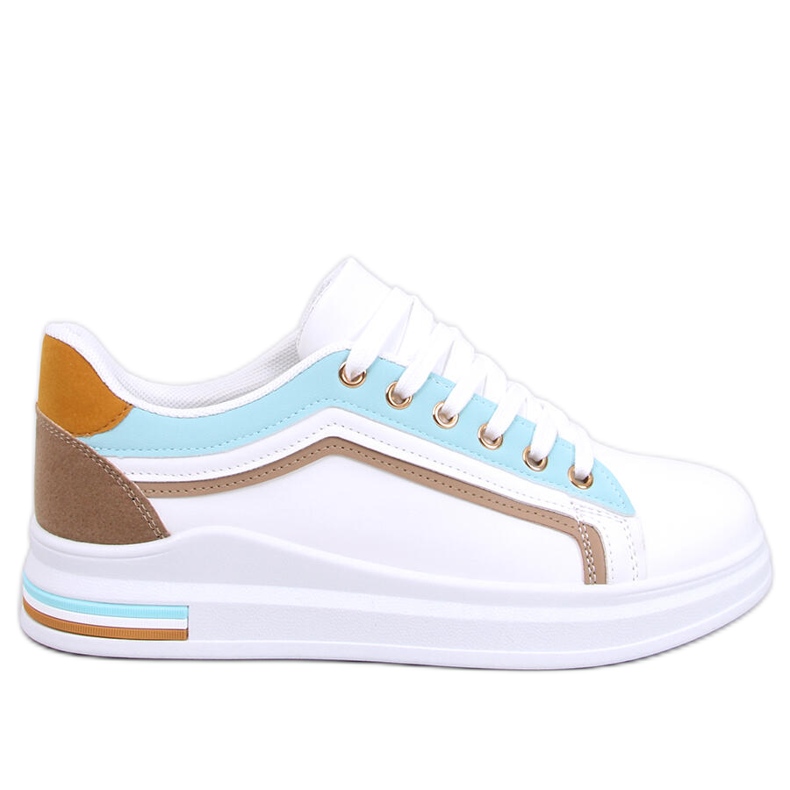 Zapatillas de mujer Ateer Azul blanco Zapatillas de mujer Ateer Azul blanco