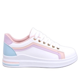 Zapatillas de mujer Ateer Rosa blanco