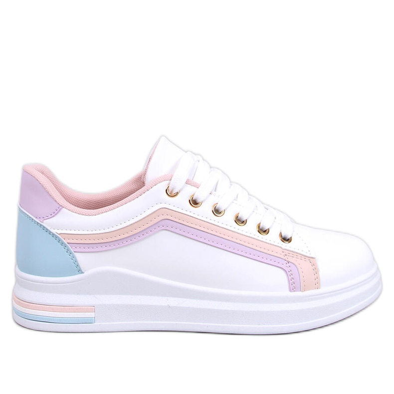 Zapatillas de mujer Ateer Rosa blanco