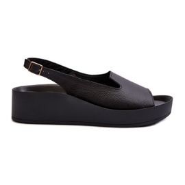 Zazoo 2893 Sandalias Mujer Piel Suela Gruesa, Negro Zazoo 2893 Sandalias Mujer Piel Suela Gruesa, Negro