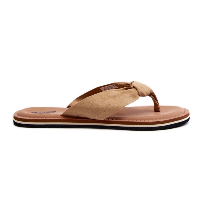 Chanclas de mujer Big Star LL274623 Beige
