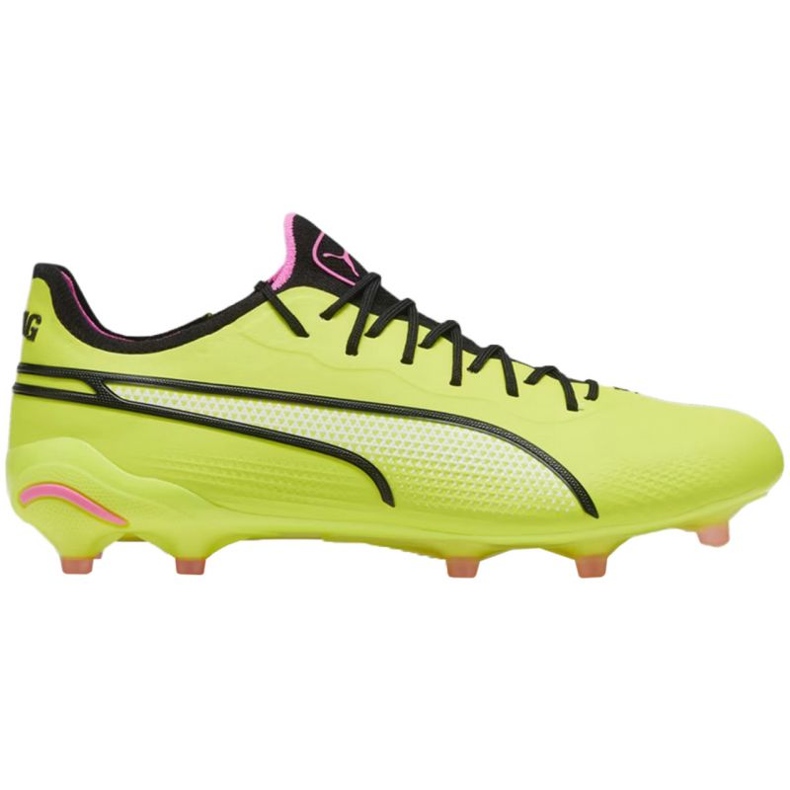 Zapatillas de fútbol Puma King Ultimate FG/AG M 107563 06 amarillo
