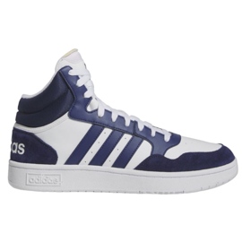 Zapatillas Adidas Hoops 3.0 Mid M IG1432 blanco