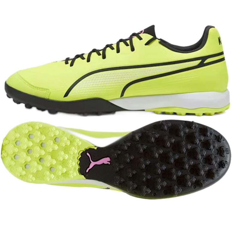 Zapatillas de fútbol Puma King Pro Tt M 107255-03 verde