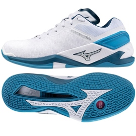 Zapatillas balonmano Mizuno Wave Stealth Neo M X1GA200086 blanco