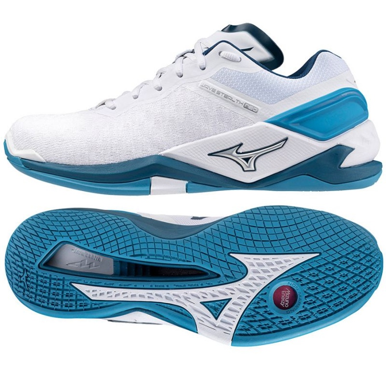 Zapatillas balonmano Mizuno Wave Stealth Neo M X1GA200086 blanco