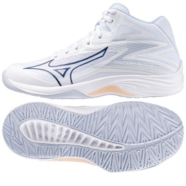 Zapatillas voleibol Mizuno Thunder Blade Z Mid W V1GC237500 blanco
