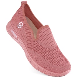 Zapatillas deportivas sin cordones para mujer, rosa, Vinceza 34602