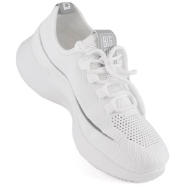 Deportivas slip-on caladas, blanco Big Star NN274662