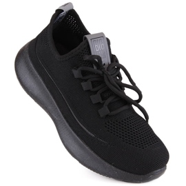 Deportivas slip-on caladas negras Big Star NN274663 negro