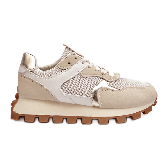 Zapatillas Deportivas Mujer Ralita Beige Zapatillas