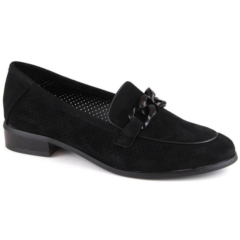Potocki W WOL211A Zapatos calados de ante, negro