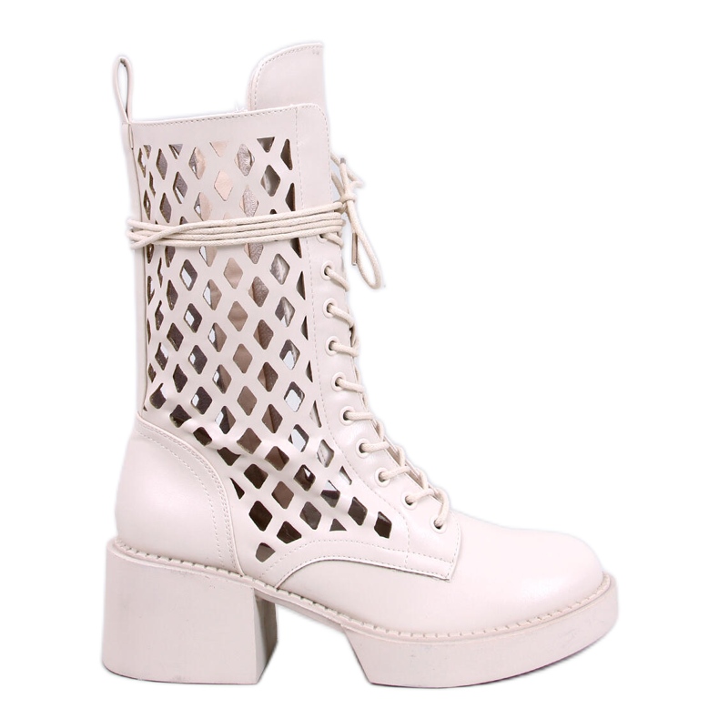 Botín calado Vines beige Botín calado Vines beige