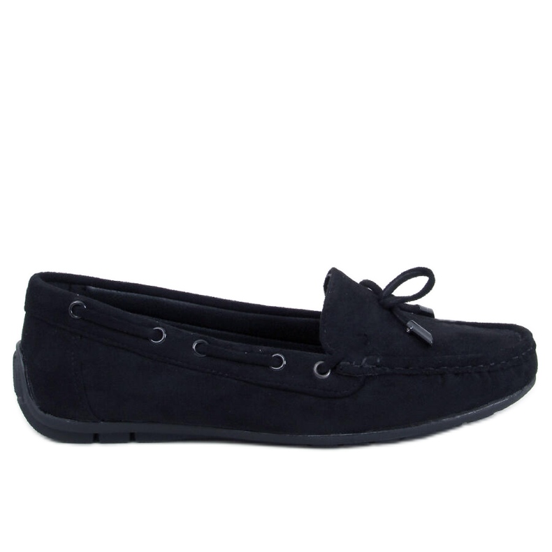 Mocasines Wards de ante negro