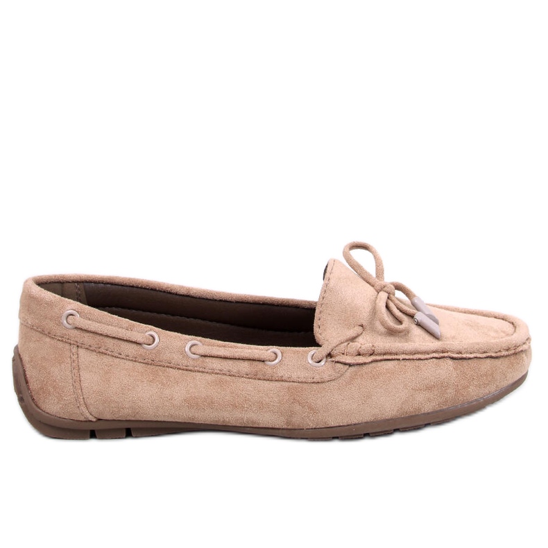 Mocasines Wards de ante caqui beige