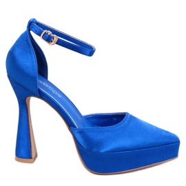 Zapatos de salón con plataforma Carlie Navy azul Zapatos de salón con plataforma Carlie Navy azul